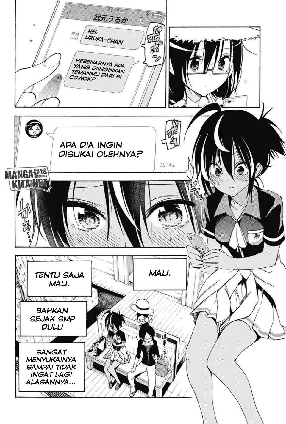 Bokutachi wa Benkyou ga Dekinai Chapter 35 Gambar 13