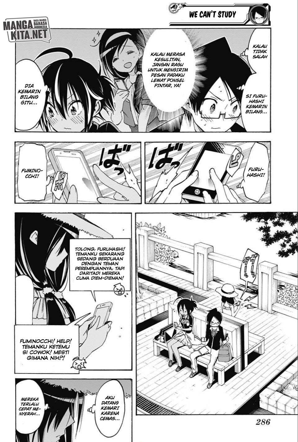 Bokutachi wa Benkyou ga Dekinai Chapter 35 Gambar 7