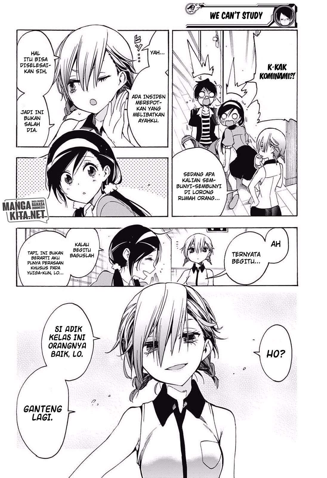 Bokutachi wa Benkyou ga Dekinai Chapter 33 Gambar 15