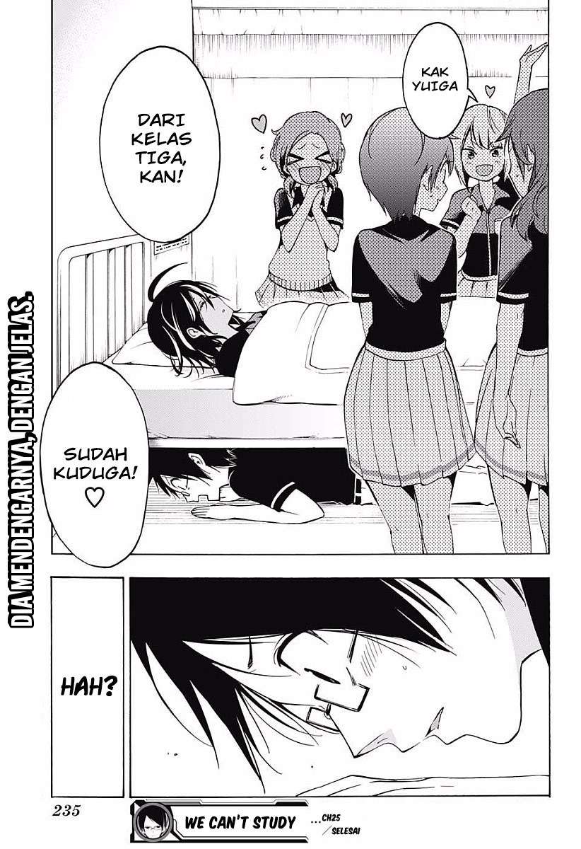 Bokutachi wa Benkyou ga Dekinai Chapter 25 Gambar 20