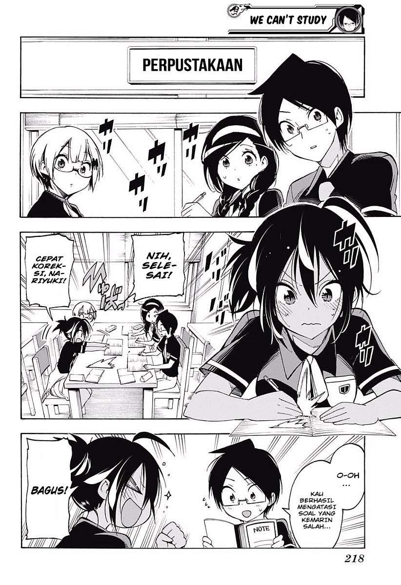 Bokutachi wa Benkyou ga Dekinai Chapter 25 Gambar 3