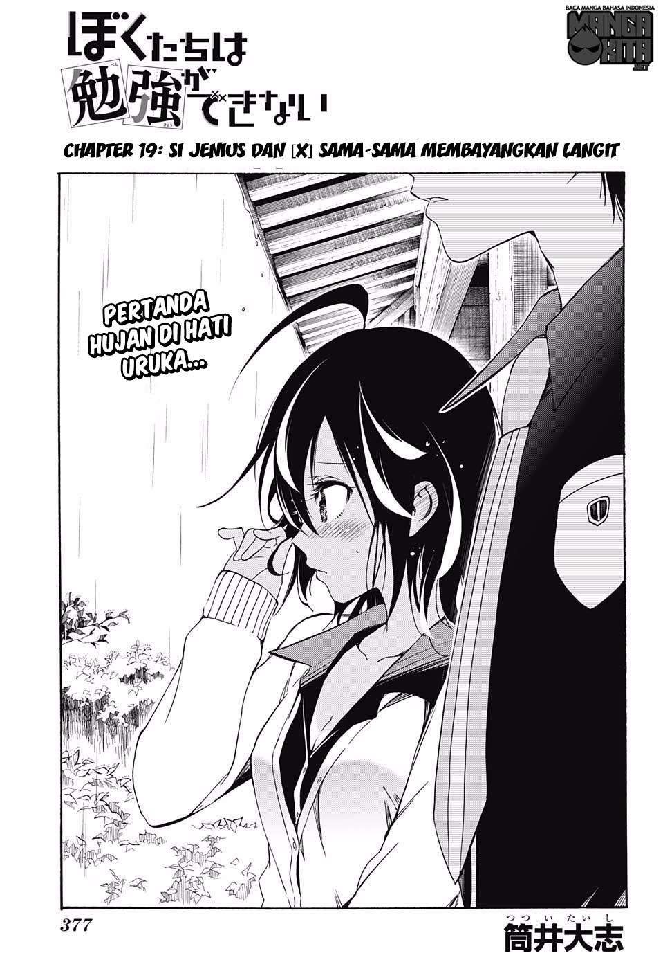 Baca Manga Bokutachi wa Benkyou ga Dekinai Chapter 19 Gambar 2