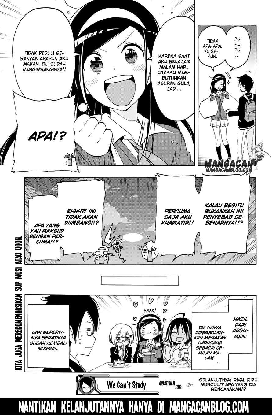 Bokutachi wa Benkyou ga Dekinai Chapter 11 Gambar 19