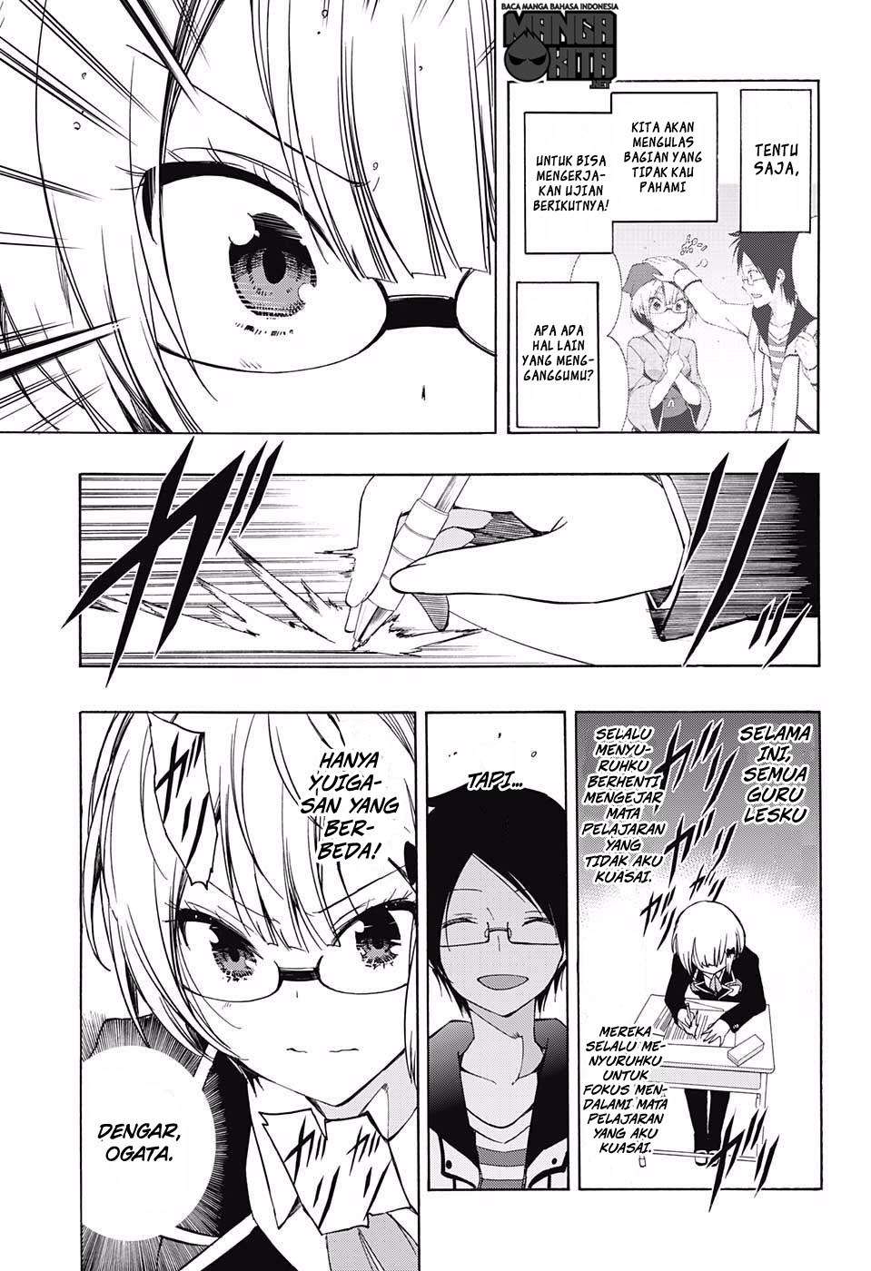 Bokutachi wa Benkyou ga Dekinai Chapter 08 Gambar 16