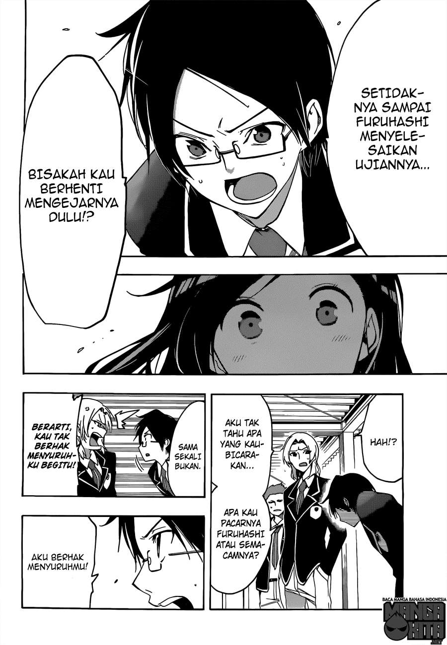 Bokutachi wa Benkyou ga Dekinai Chapter 05 Gambar 15