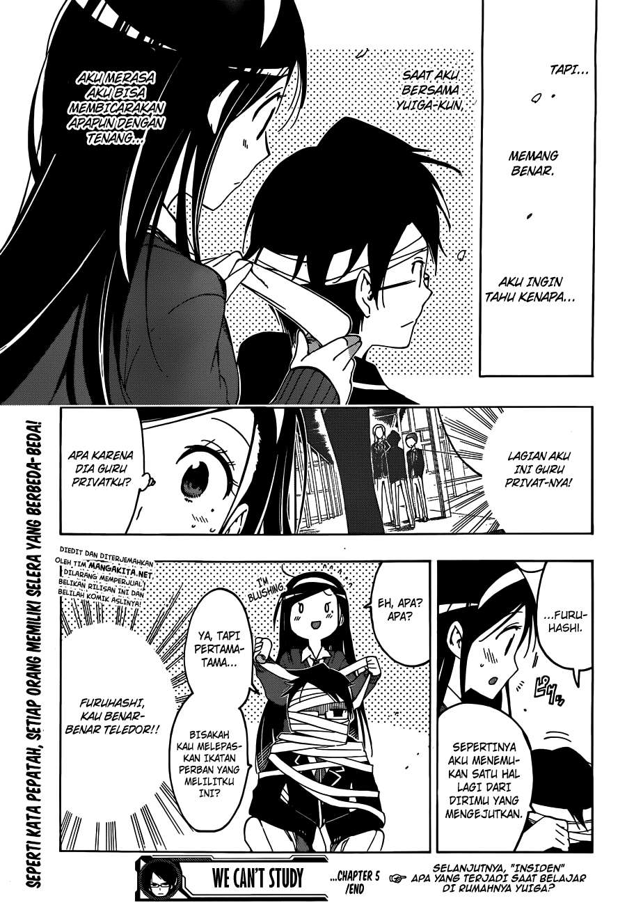Bokutachi wa Benkyou ga Dekinai Chapter 05 Gambar 20