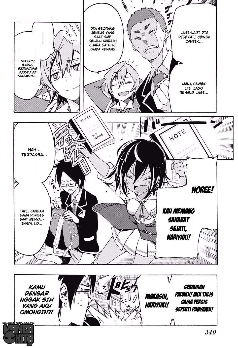 Bokutachi wa Benkyou ga Dekinai Chapter 04 Gambar 5