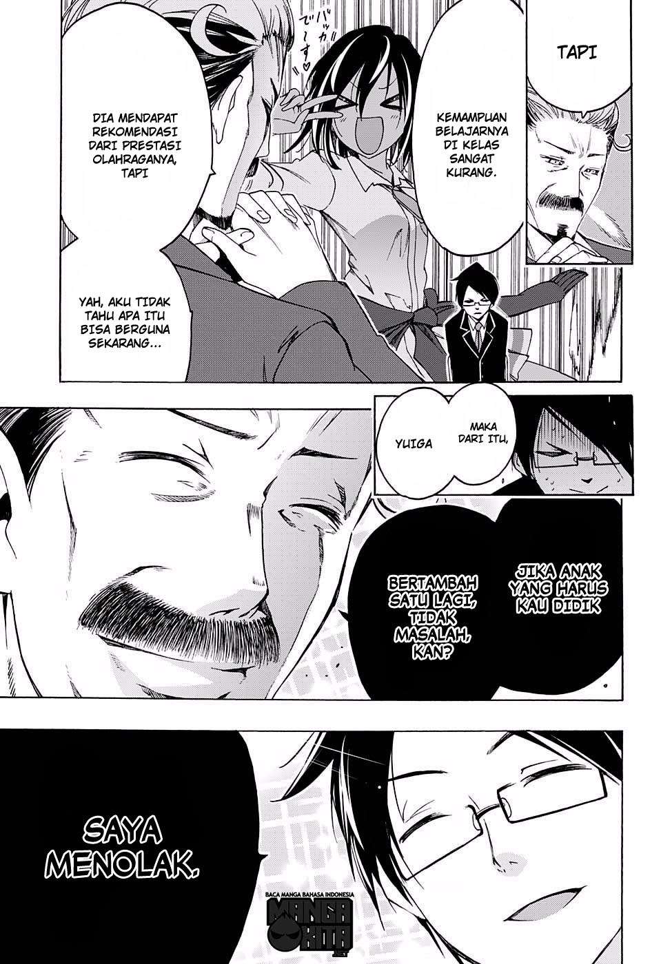 Bokutachi wa Benkyou ga Dekinai Chapter 04 Gambar 8