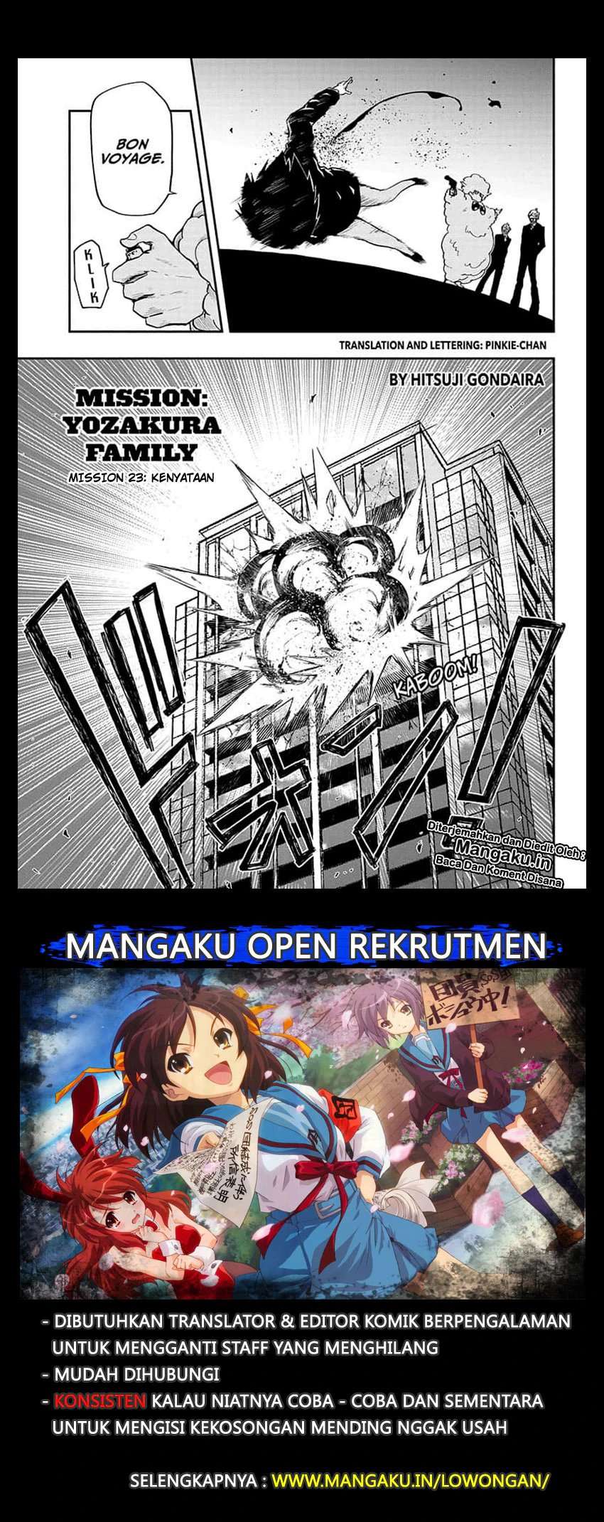 Baca Manga Mission: Yozakura Family Chapter 23 Gambar 2