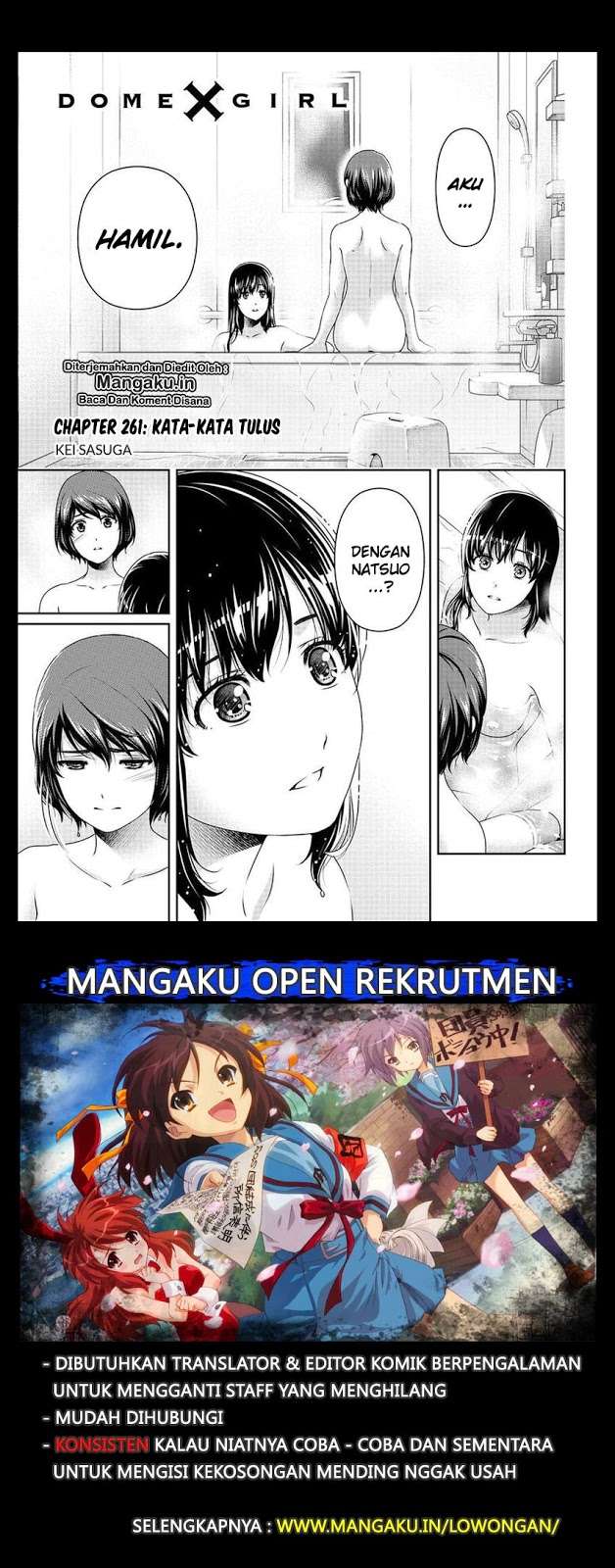 Baca Komik Domestic na Kanojo Chapter 261 Gambar 1
