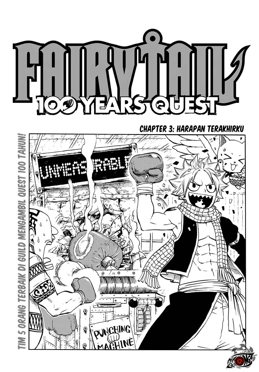 Baca Manga Fairy Tail: 100 Years Quest Chapter 003 Gambar 2