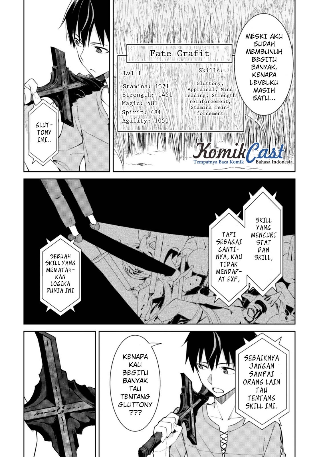 Berserk of Gluttony Chapter 03 Gambar 7