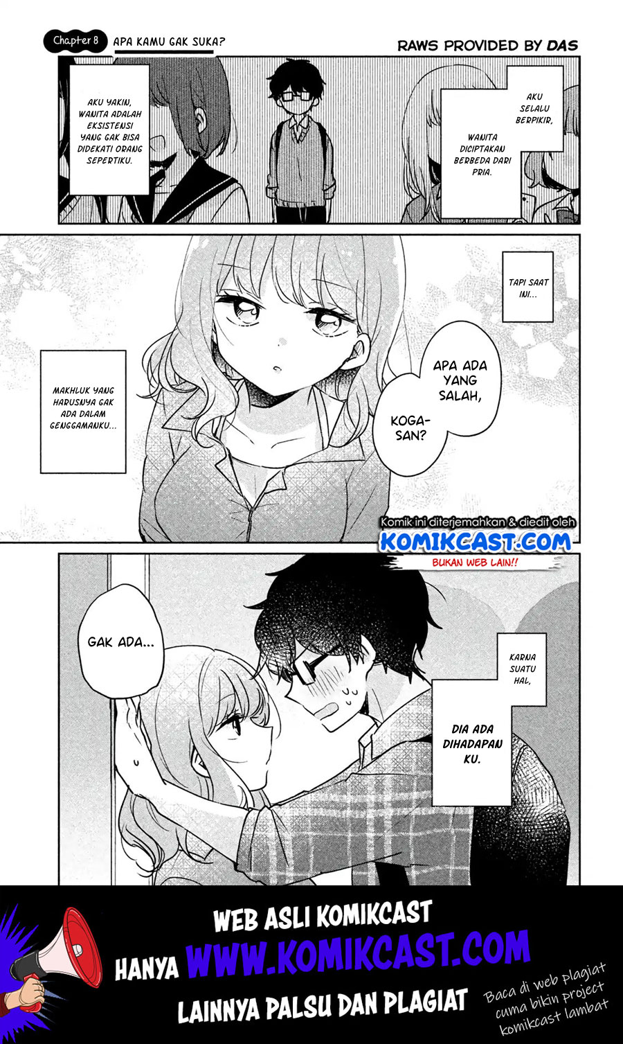 Baca Manga It’s Not Meguro-san’s First Time Chapter 08 Gambar 2