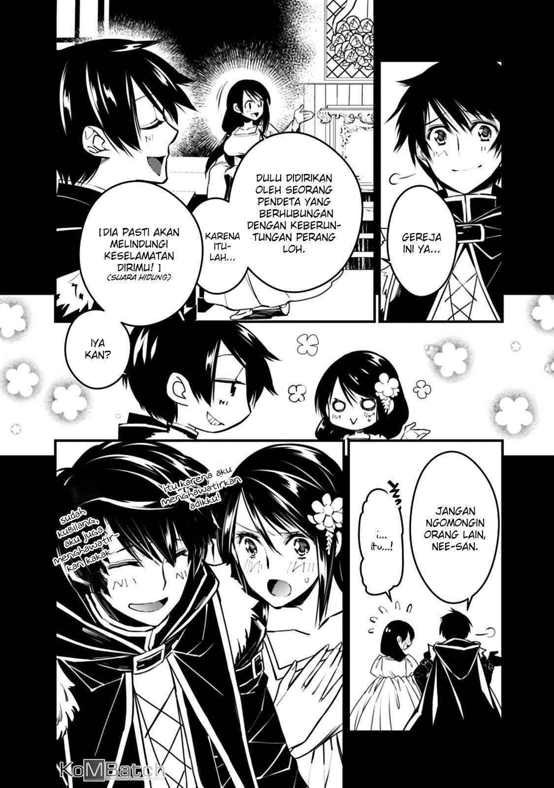 Fukushuu o Koinegau Saikyou Yuusha wa, Yami no Chikara de Senmetsu Musou Suru Chapter 3.4 Gambar 3