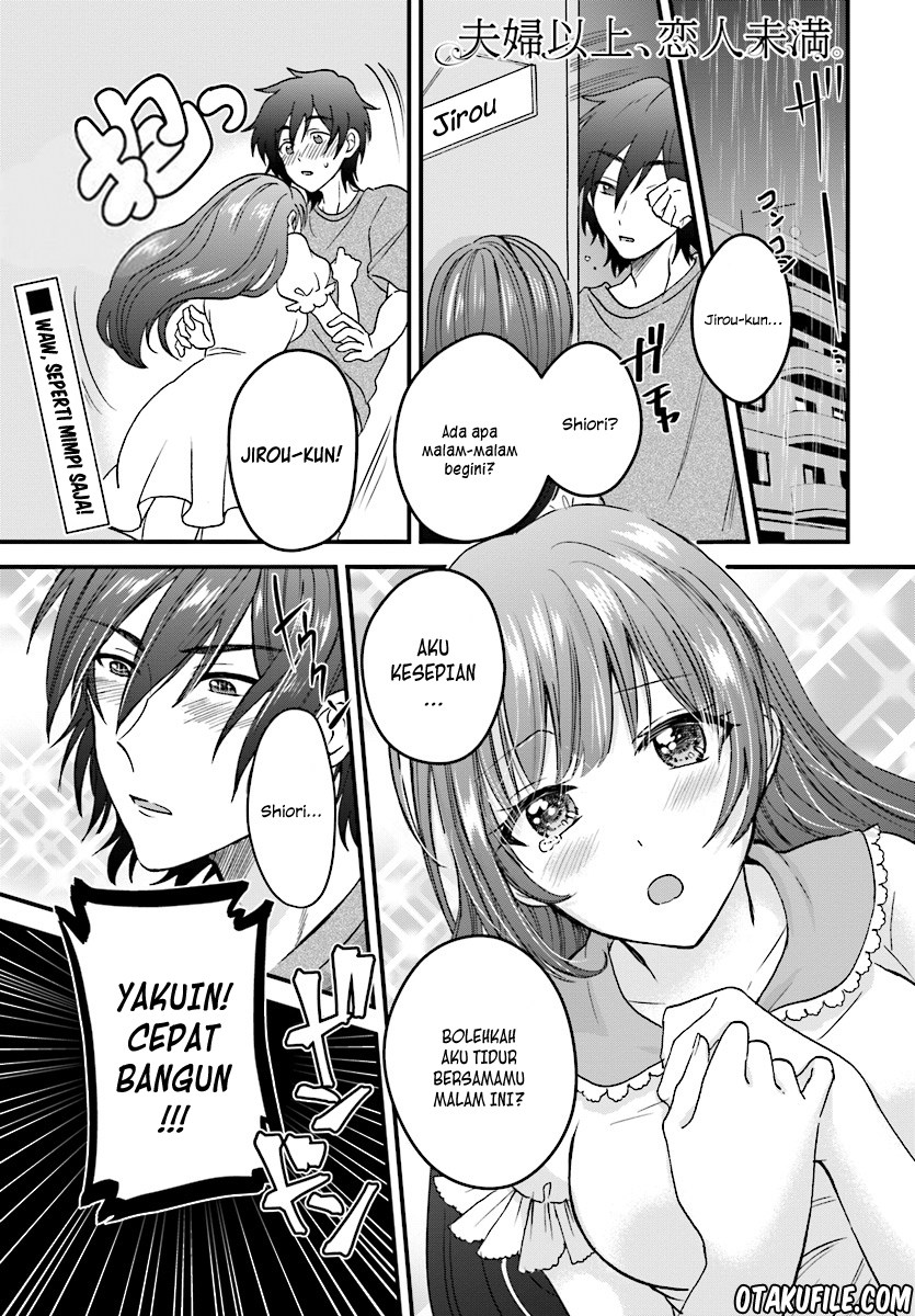Baca Komik Fuufu Ijou Koibito Miman. Chapter 03 Gambar 1