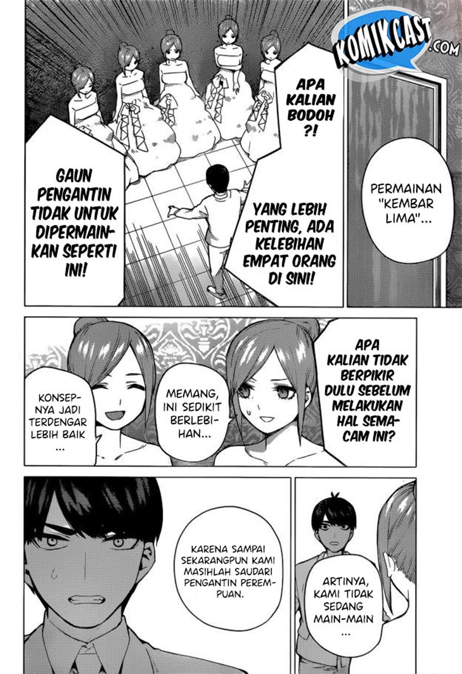 Baca Manga Go-toubun no Hanayome Chapter 122 Gambar 2