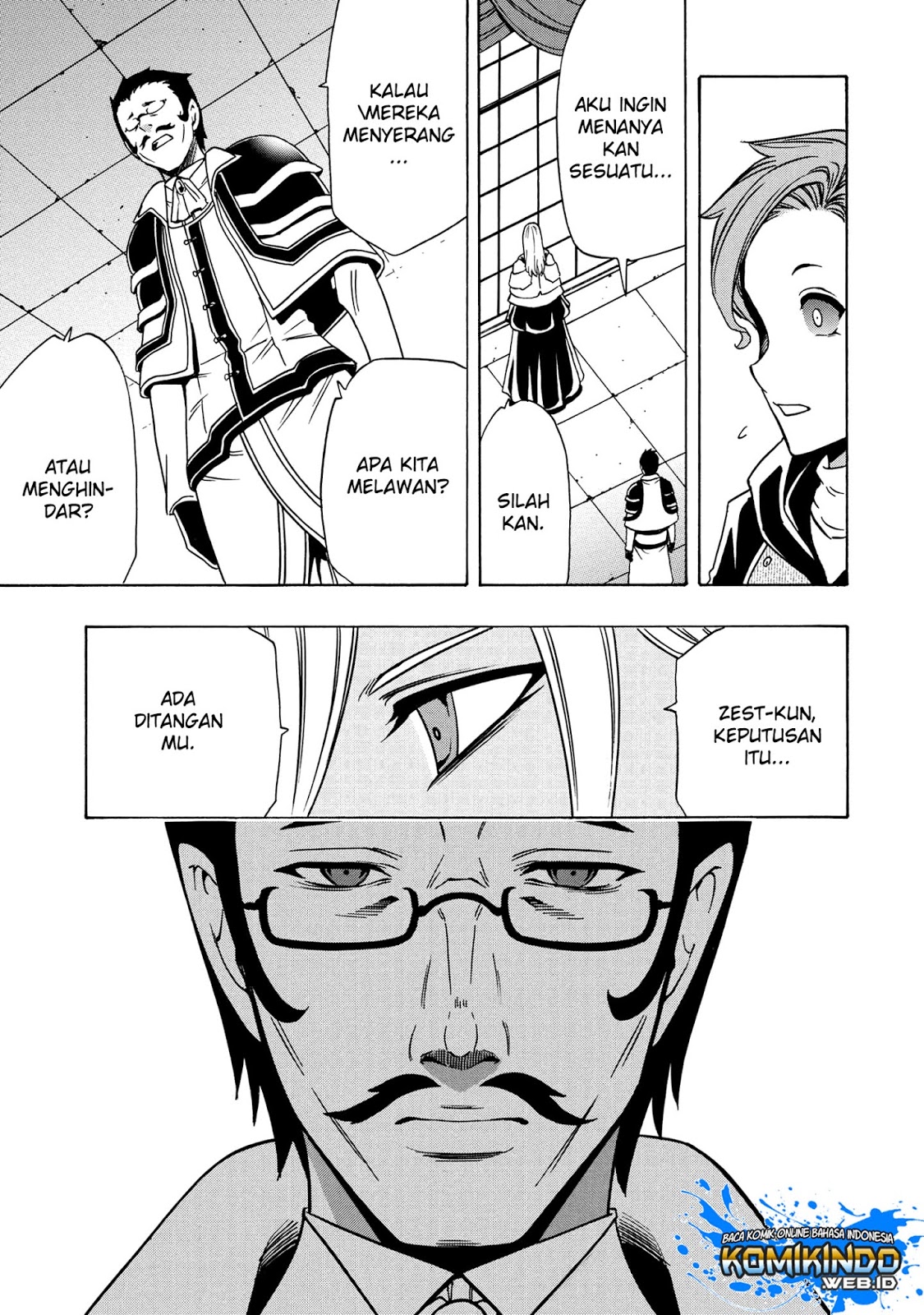 Kenja no Mago Chapter 36 Gambar 29