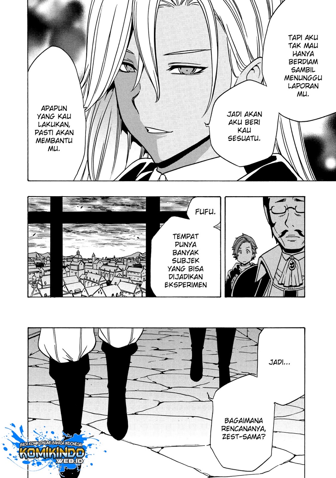 Kenja no Mago Chapter 36 Gambar 32