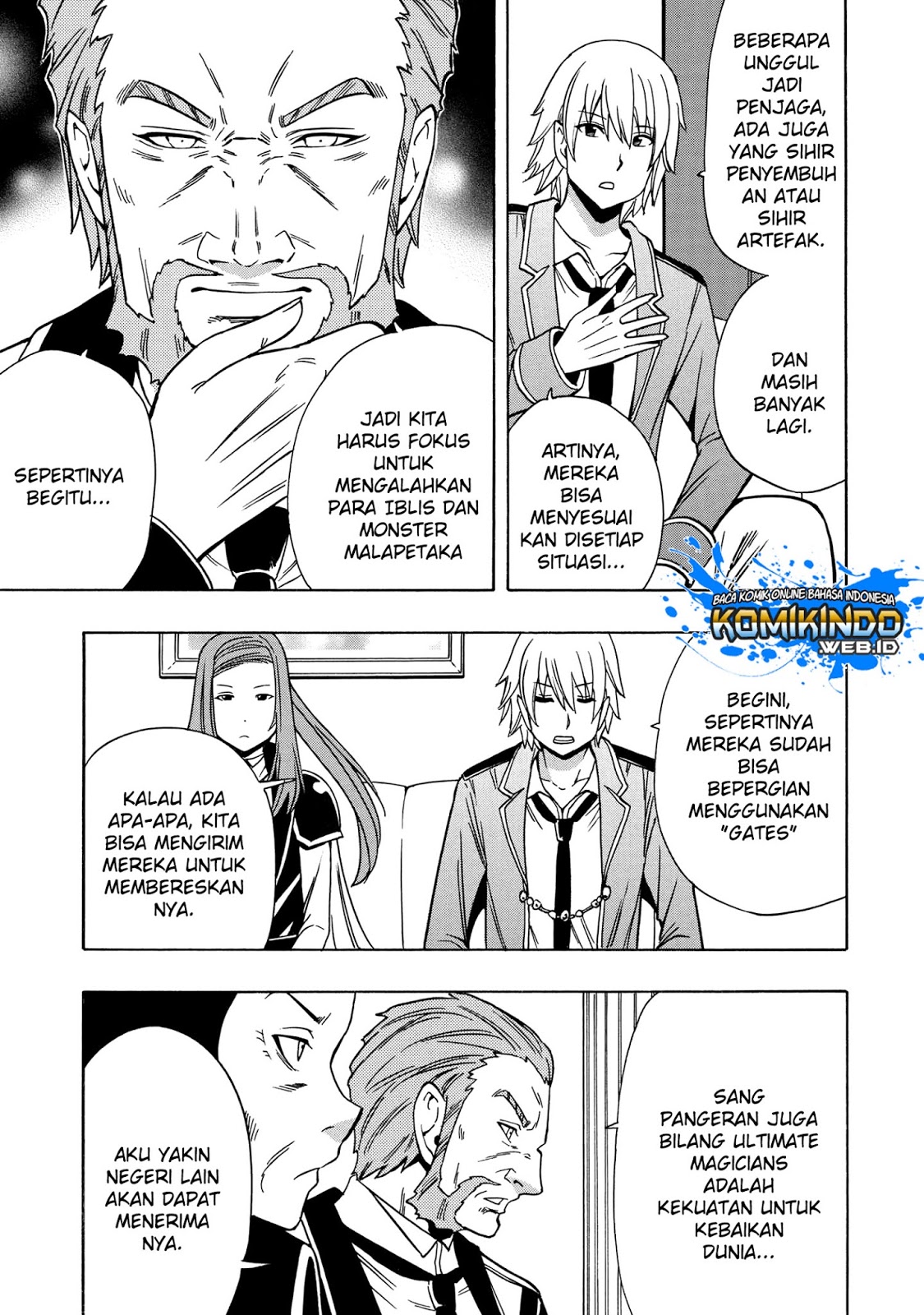 Kenja no Mago Chapter 36 Gambar 4