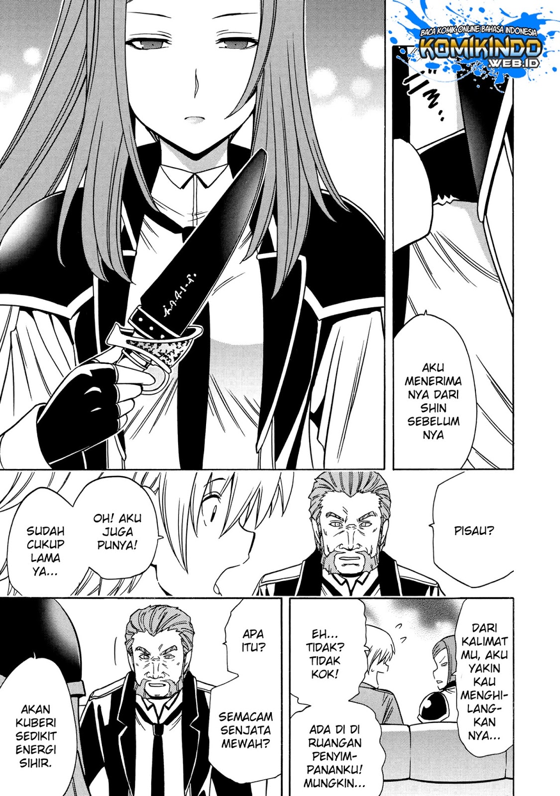 Kenja no Mago Chapter 36 Gambar 8