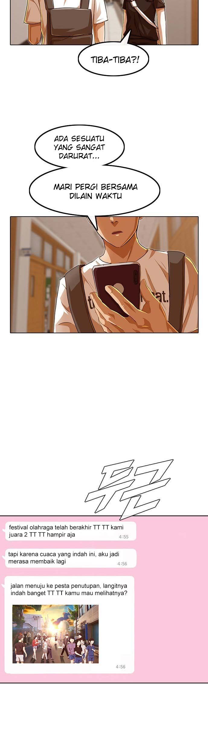 The Girl from Random Chatting! Chapter 84 Gambar 37