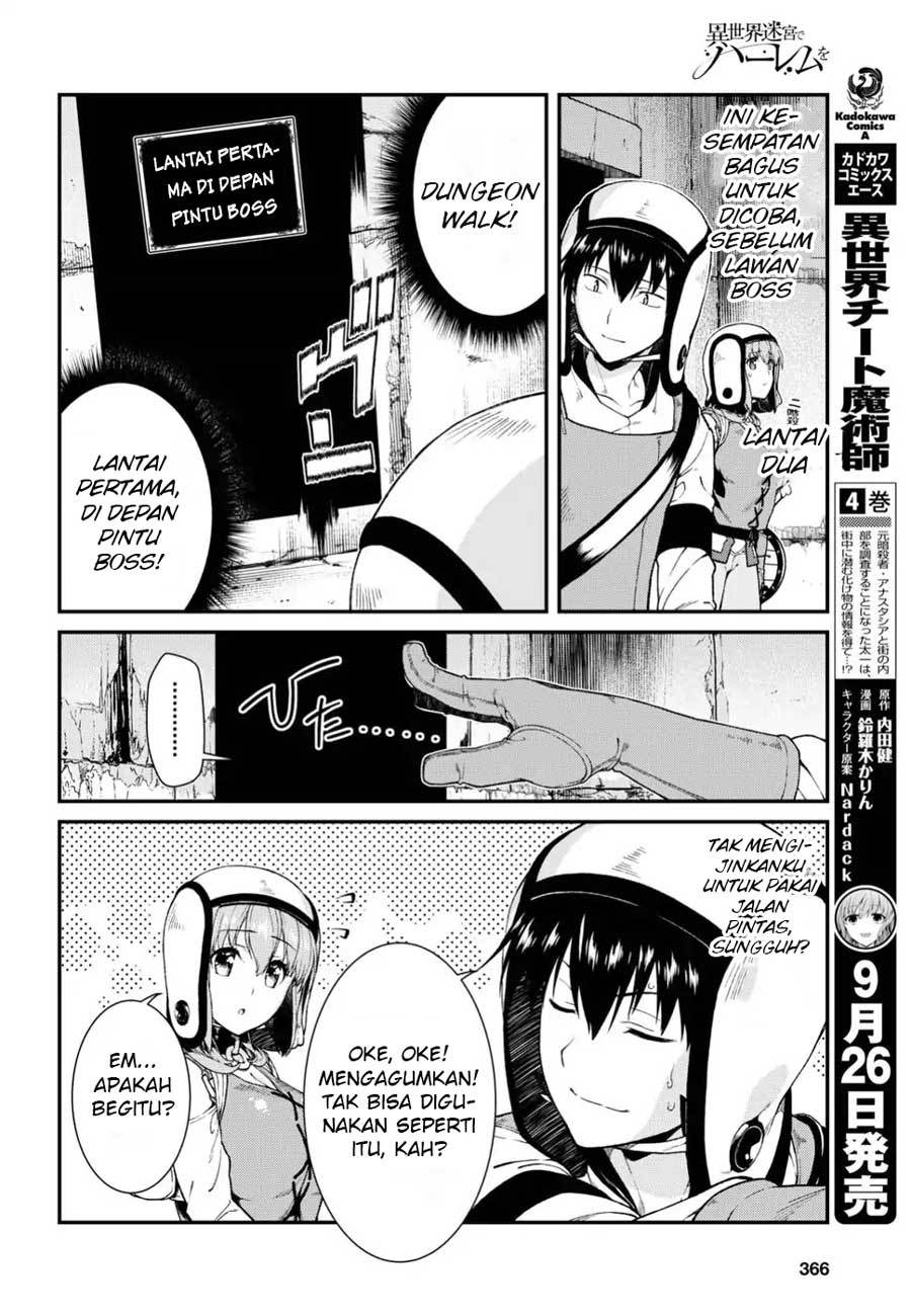 Isekai Meikyuu de Harem wo Chapter 17 Gambar 23