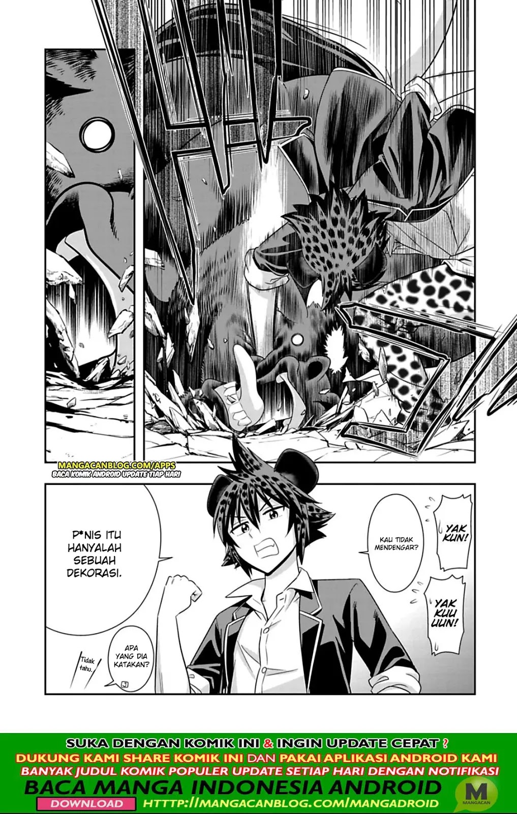Murenase! Shiiton Gakuen Chapter 100 Gambar 9