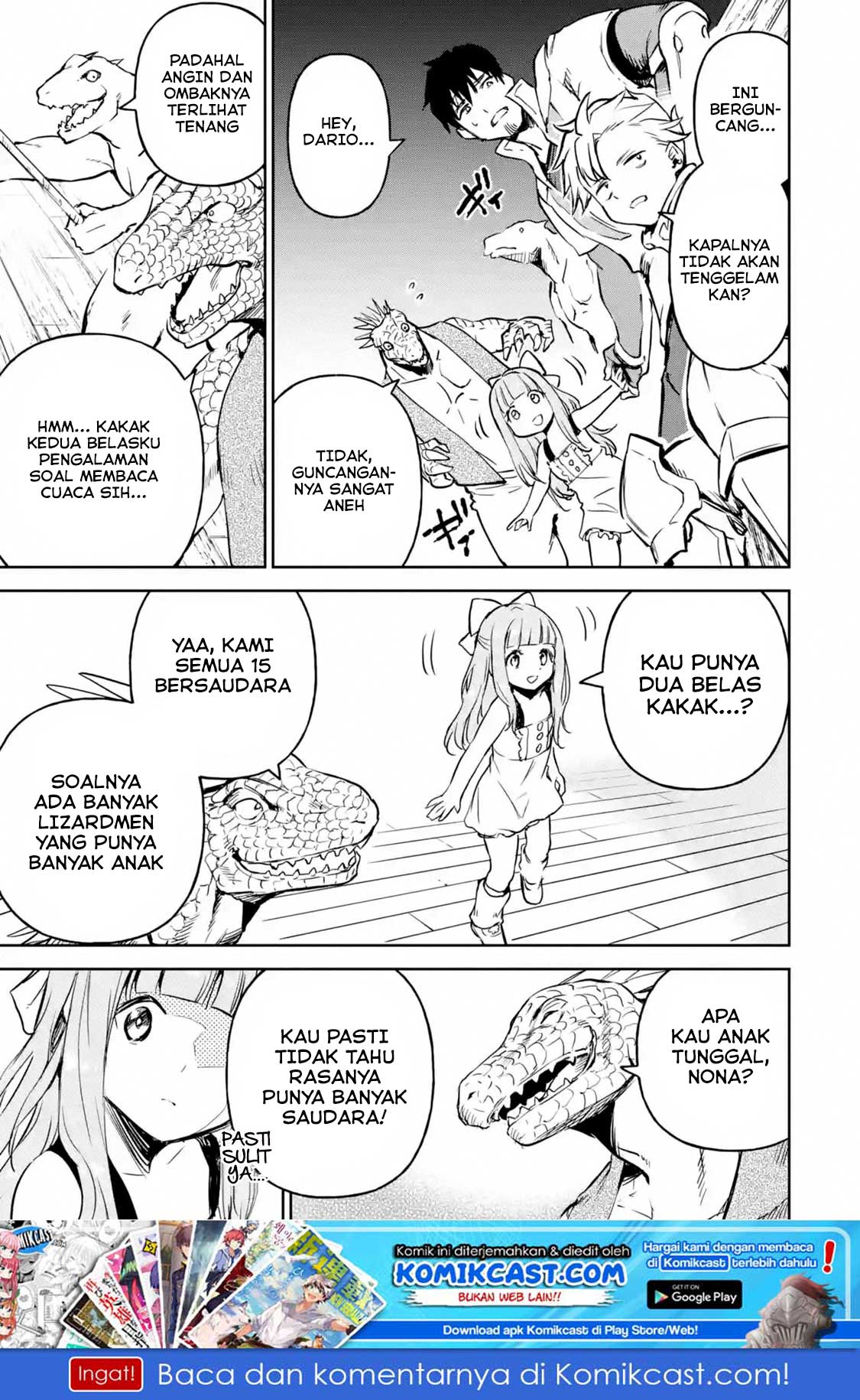 Baca Manga Boukensha License o Hakudatsu Sareta Ossan Dakedo, Manamusume ga Dekita no de Nonbiri Jinsei Chapter 14.3 Gambar 2