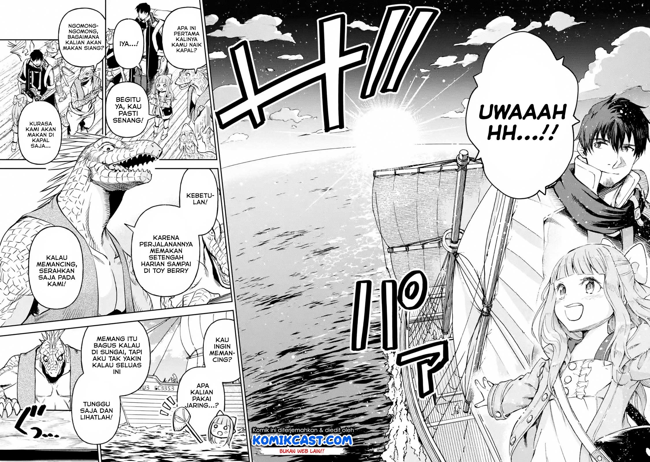 Boukensha License o Hakudatsu Sareta Ossan Dakedo, Manamusume ga Dekita no de Nonbiri Jinsei Chapter 14.2 Gambar 4