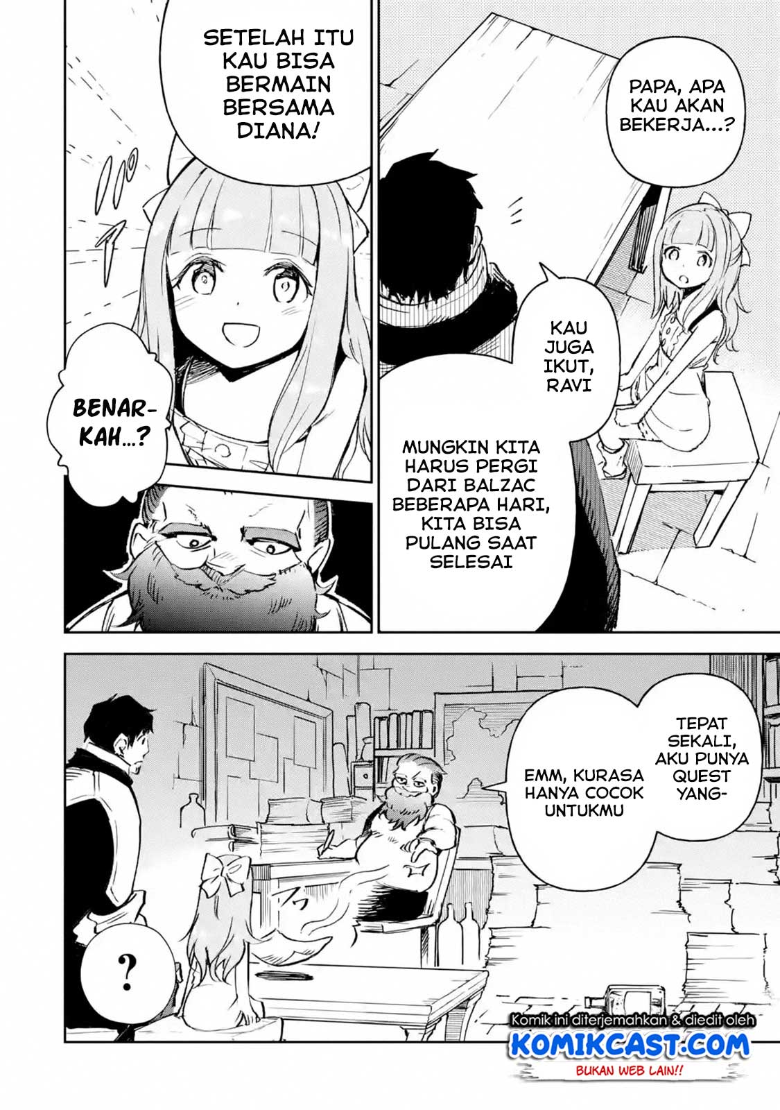 Boukensha License o Hakudatsu Sareta Ossan Dakedo, Manamusume ga Dekita no de Nonbiri Jinsei Chapter 13.3 Gambar 6