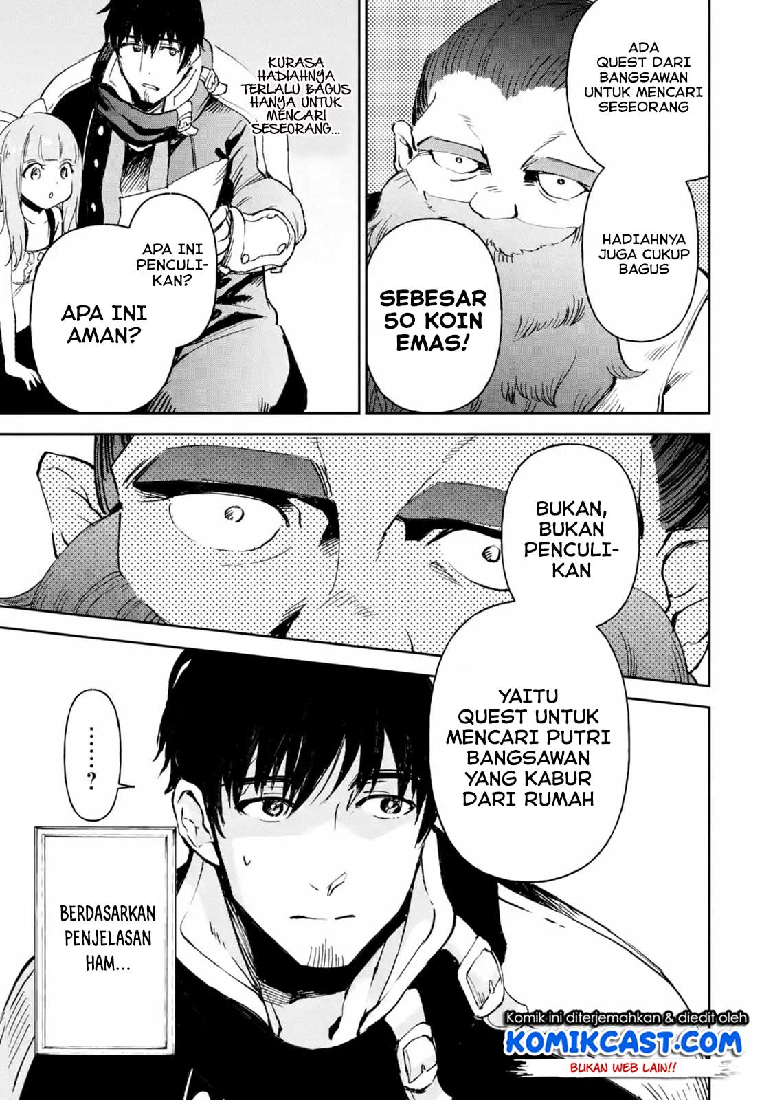 Boukensha License o Hakudatsu Sareta Ossan Dakedo, Manamusume ga Dekita no de Nonbiri Jinsei Chapter 13.3 Gambar 7