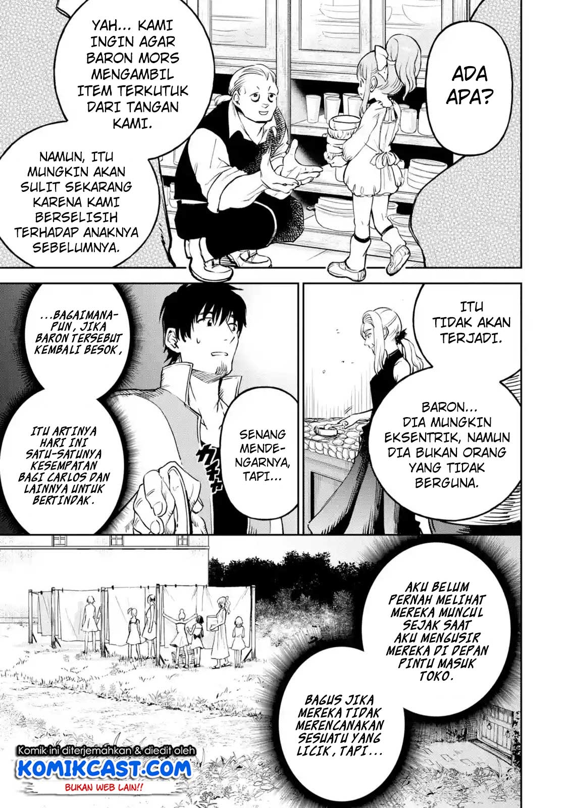 Boukensha License o Hakudatsu Sareta Ossan Dakedo, Manamusume ga Dekita no de Nonbiri Jinsei Chapter 10.3 Gambar 6