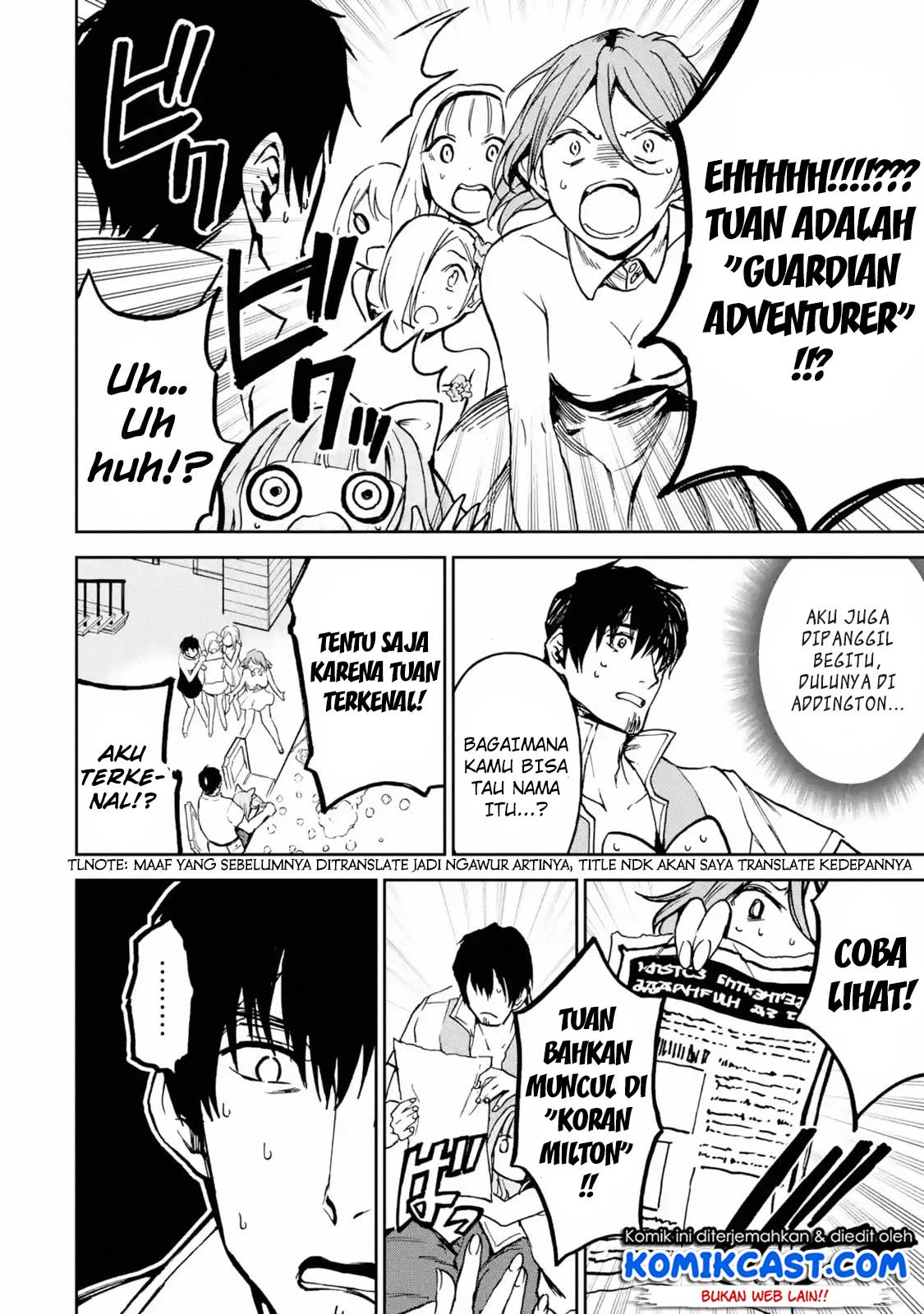Boukensha License o Hakudatsu Sareta Ossan Dakedo, Manamusume ga Dekita no de Nonbiri Jinsei Chapter 09.3 Gambar 8