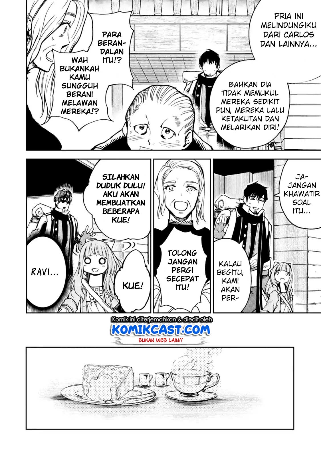 Boukensha License o Hakudatsu Sareta Ossan Dakedo, Manamusume ga Dekita no de Nonbiri Jinsei Chapter 08.3 Gambar 5