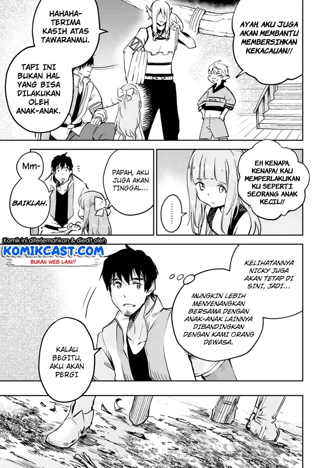 Boukensha License o Hakudatsu Sareta Ossan Dakedo, Manamusume ga Dekita no de Nonbiri Jinsei Chapter 07.2 Gambar 10