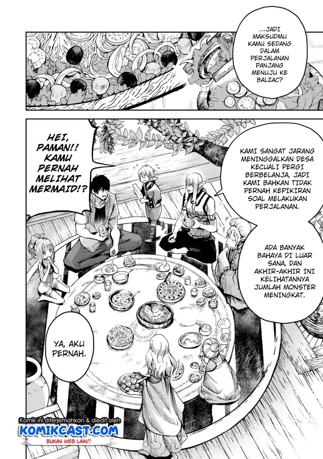 Boukensha License o Hakudatsu Sareta Ossan Dakedo, Manamusume ga Dekita no de Nonbiri Jinsei Chapter 06.3 Gambar 4