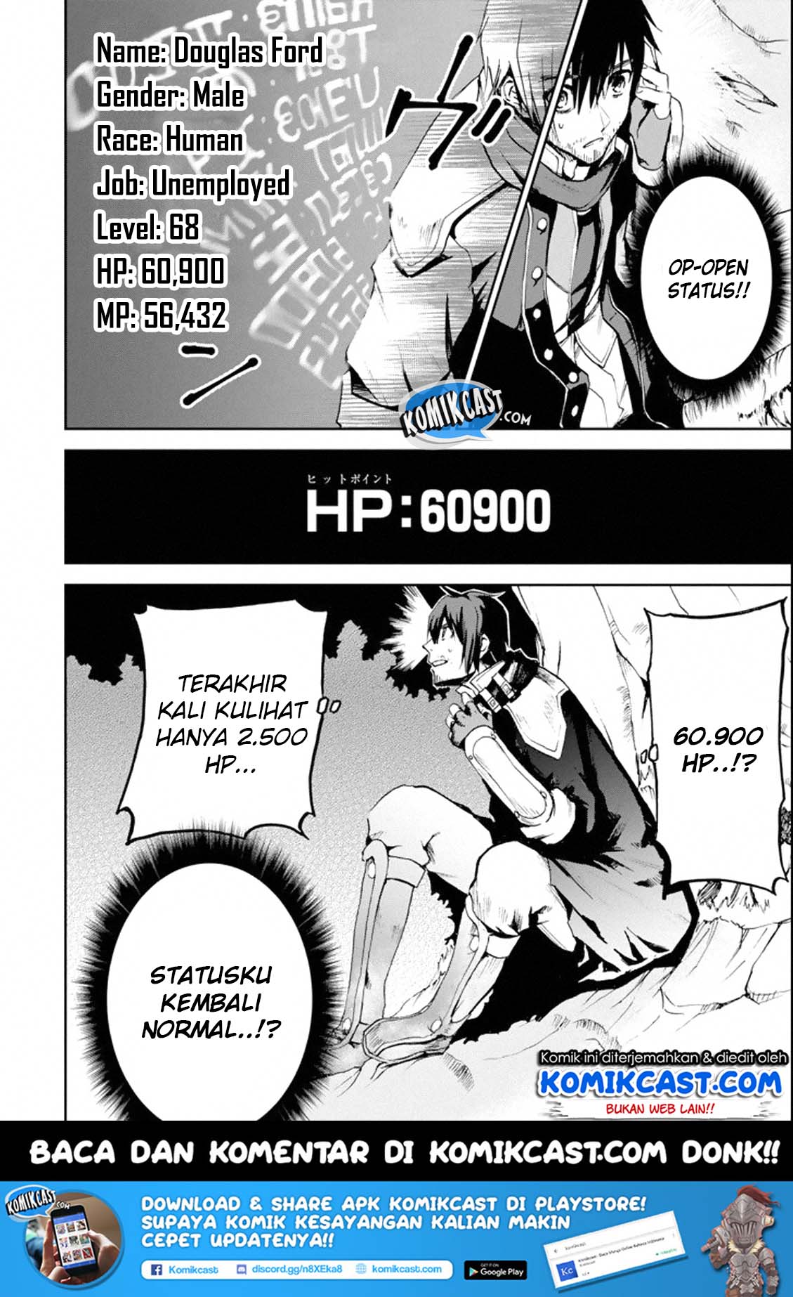 Boukensha License o Hakudatsu Sareta Ossan Dakedo, Manamusume ga Dekita no de Nonbiri Jinsei Chapter 01.3 Gambar 15