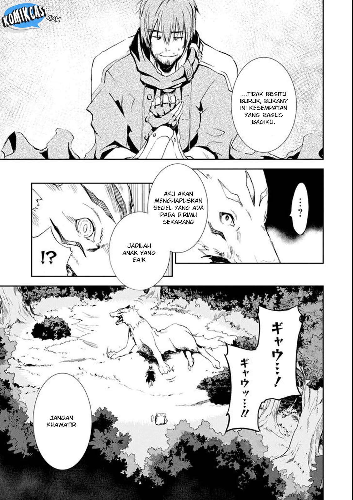 Boukensha License o Hakudatsu Sareta Ossan Dakedo, Manamusume ga Dekita no de Nonbiri Jinsei Chapter 01.3 Gambar 9