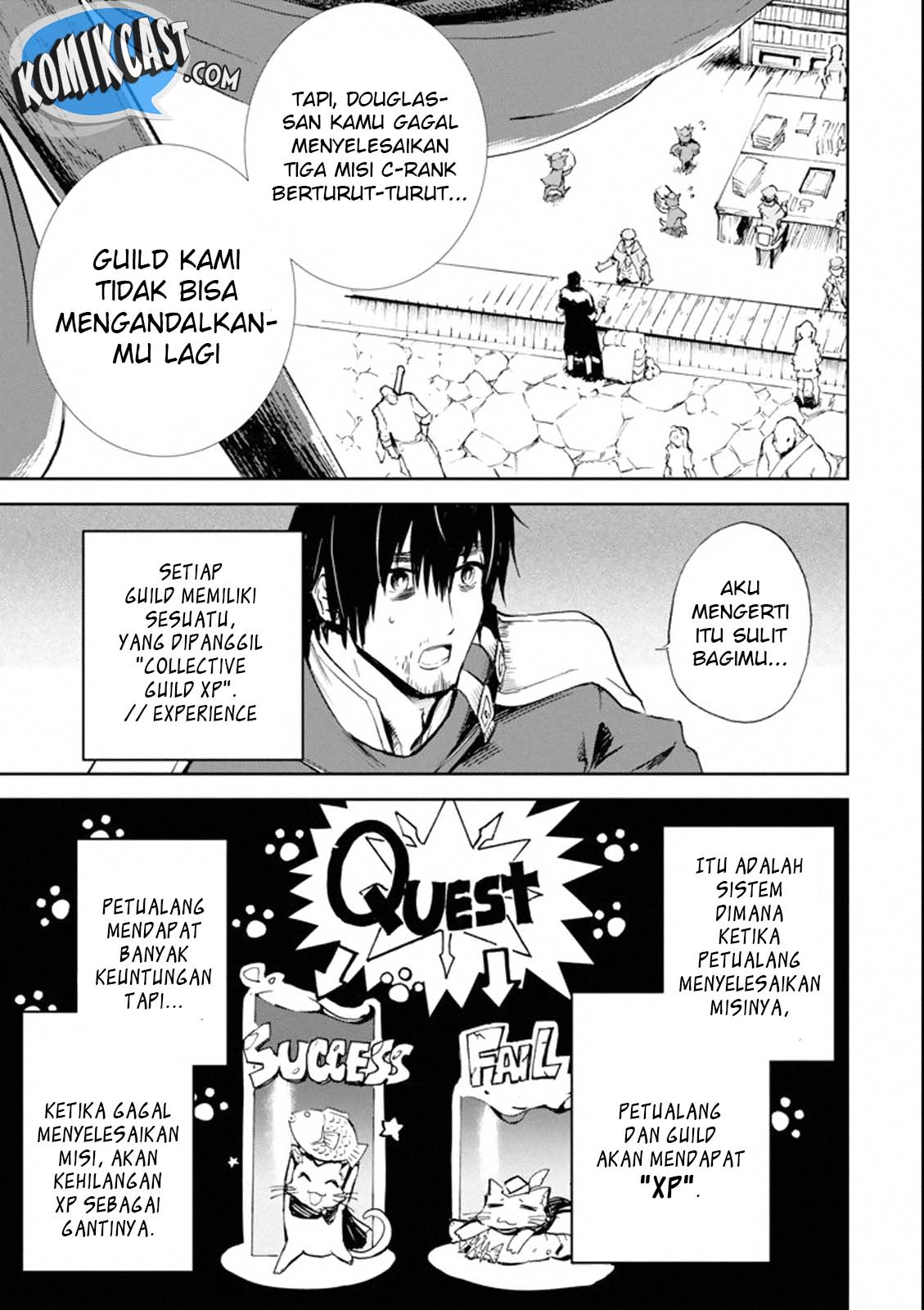 Boukensha License o Hakudatsu Sareta Ossan Dakedo, Manamusume ga Dekita no de Nonbiri Jinsei Chapter 01.1 Gambar 10