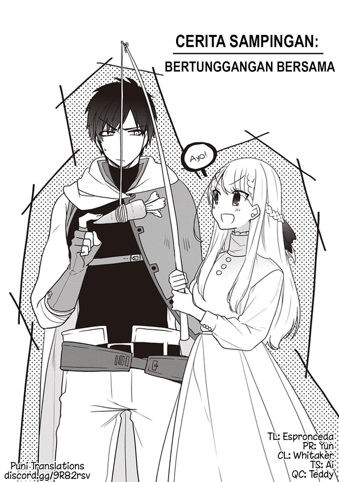 Baca Komik The Banished Villainess! Living the Leisurely Life of a Nun Making Revolutionary Church Food Chapter 5.5 Gambar 1