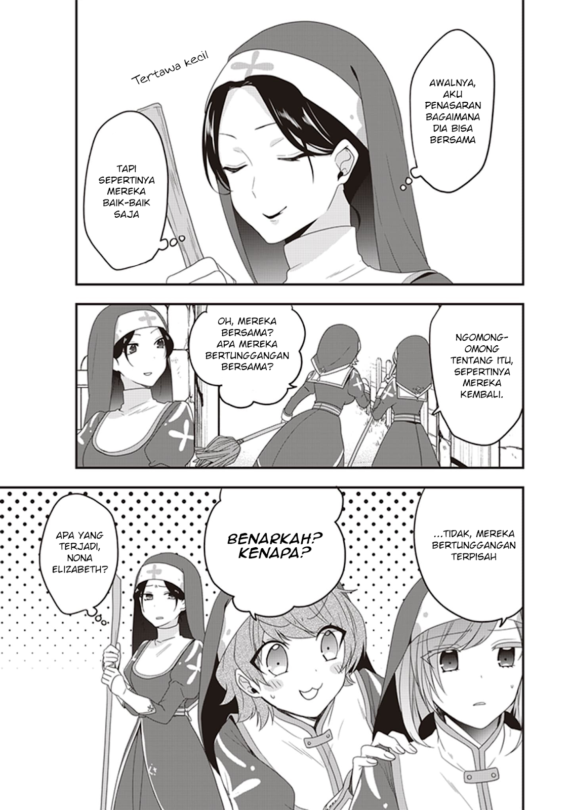 The Banished Villainess! Living the Leisurely Life of a Nun Making Revolutionary Church Food Chapter 5.5 Gambar 9