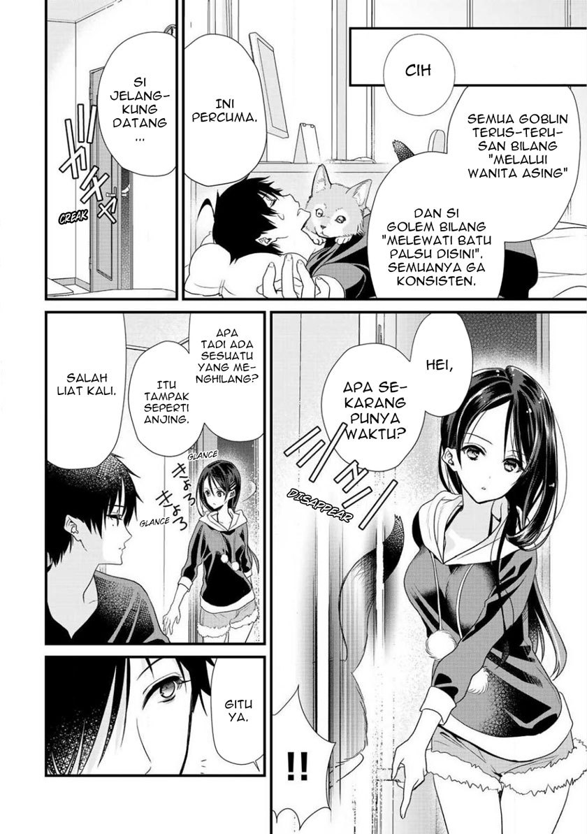 Class ga Isekai Shoukan sareta Naka Ore dake Nokotta n desu ga Chapter 04 Gambar 13