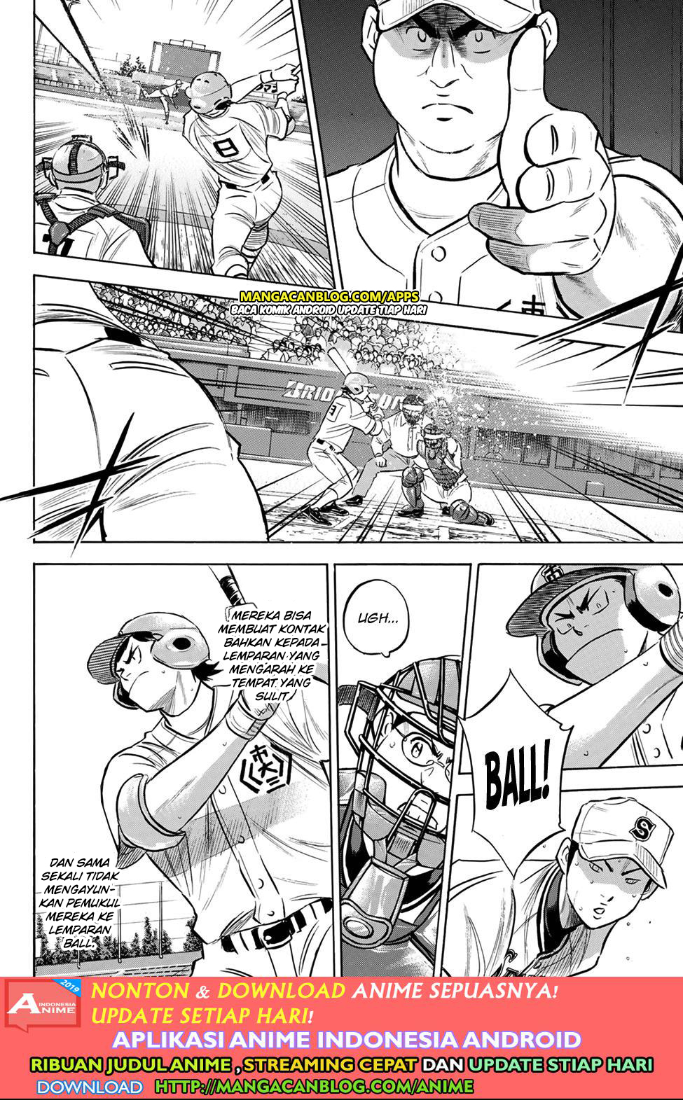 Diamond no Ace Act 2 Chapter 201 Gambar 12