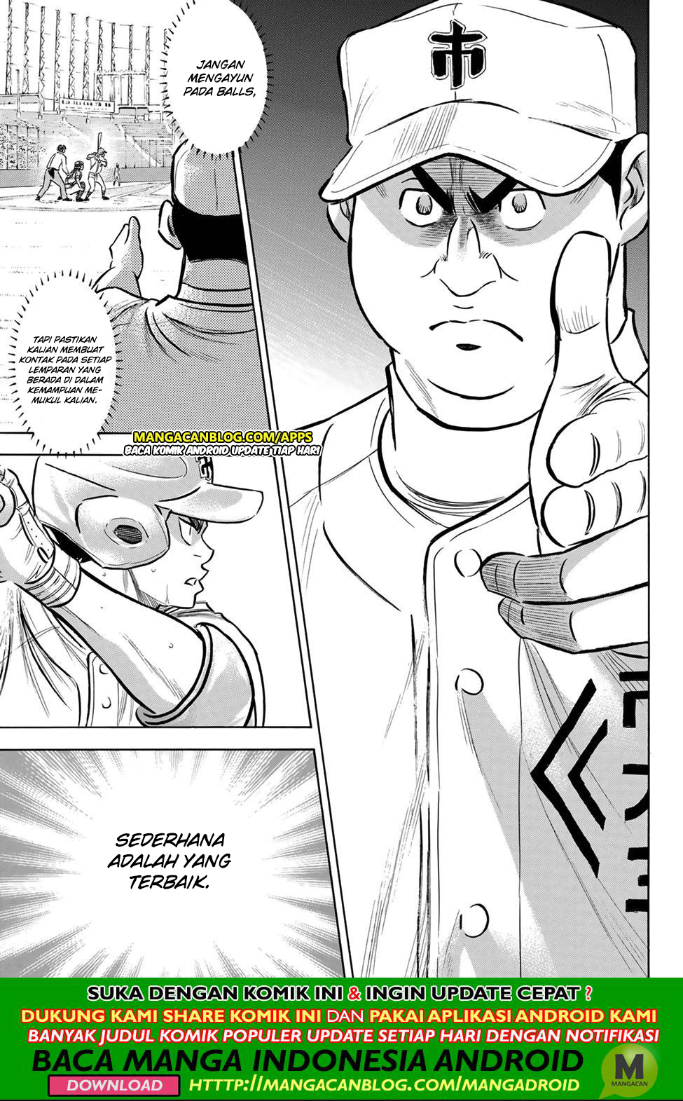 Diamond no Ace Act 2 Chapter 201 Gambar 17
