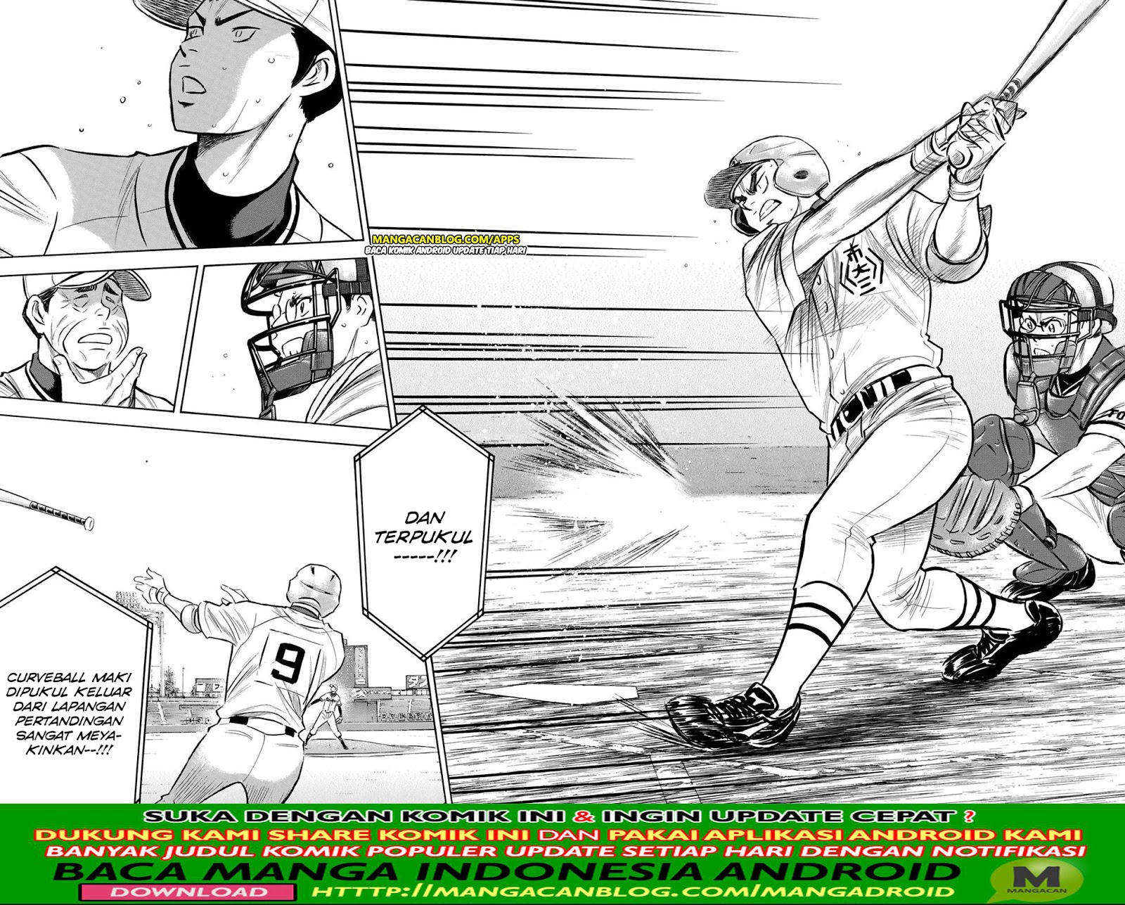 Diamond no Ace Act 2 Chapter 201 Gambar 18