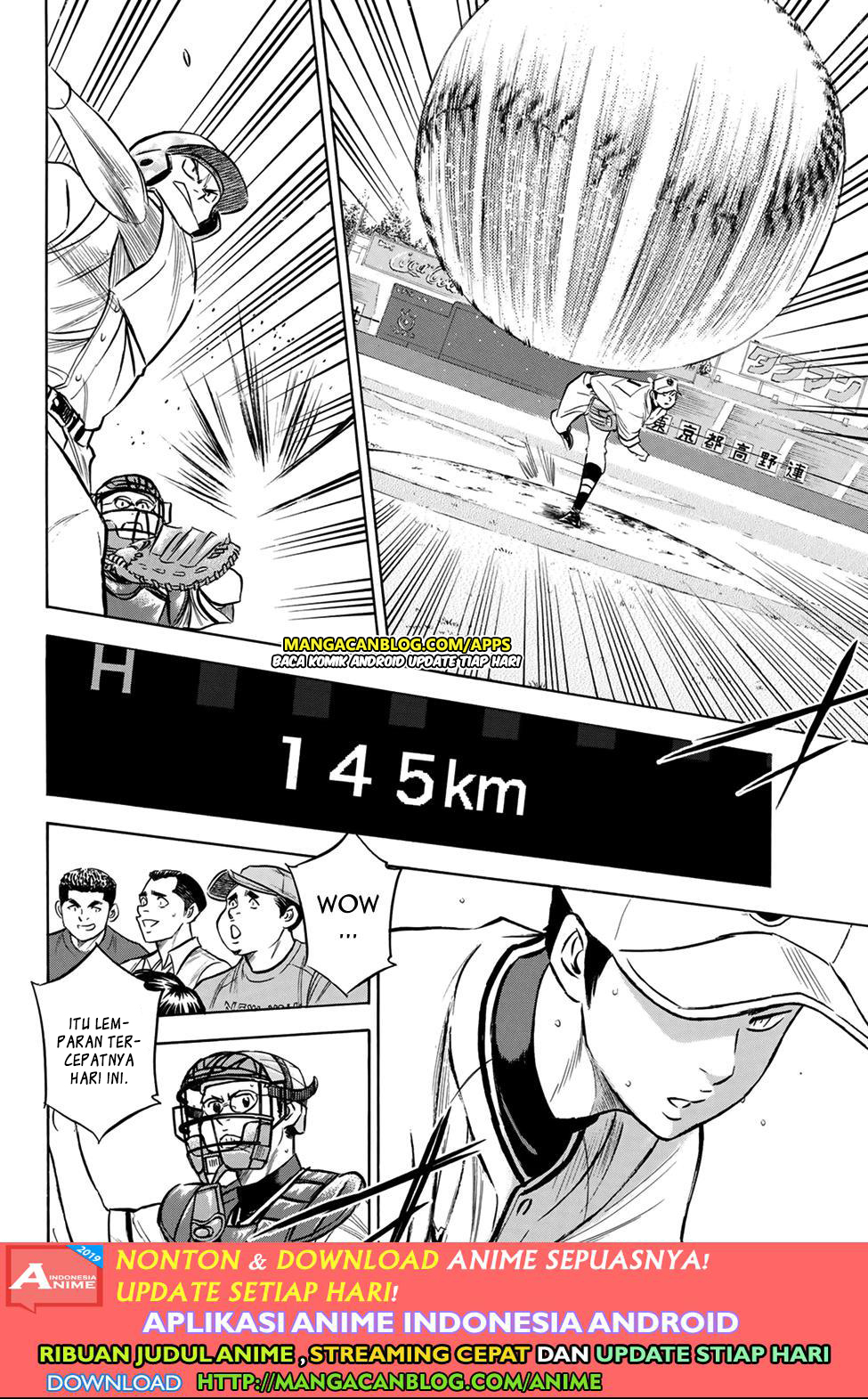 Diamond no Ace Act 2 Chapter 201 Gambar 8