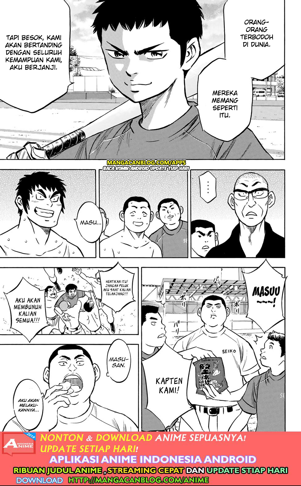 Diamond no Ace Act 2 Chapter 199 Gambar 15