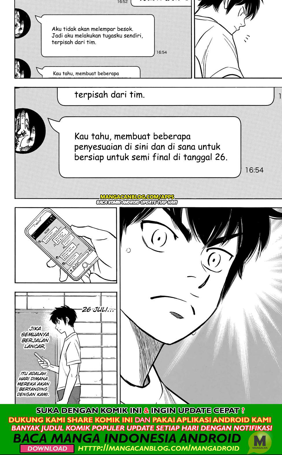Diamond no Ace Act 2 Chapter 199 Gambar 4