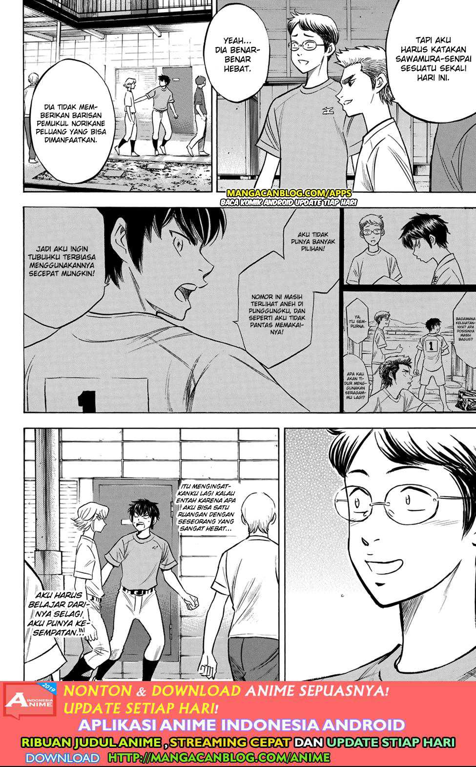 Diamond no Ace Act 2 Chapter 198 Gambar 8