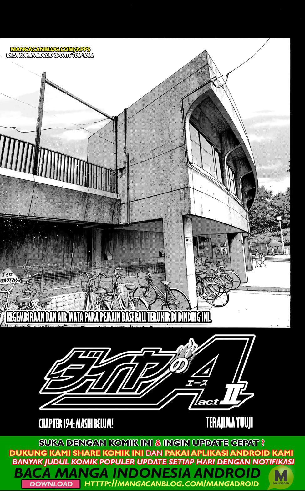 Baca Komik Diamond no Ace Act 2 Chapter 194 Gambar 1